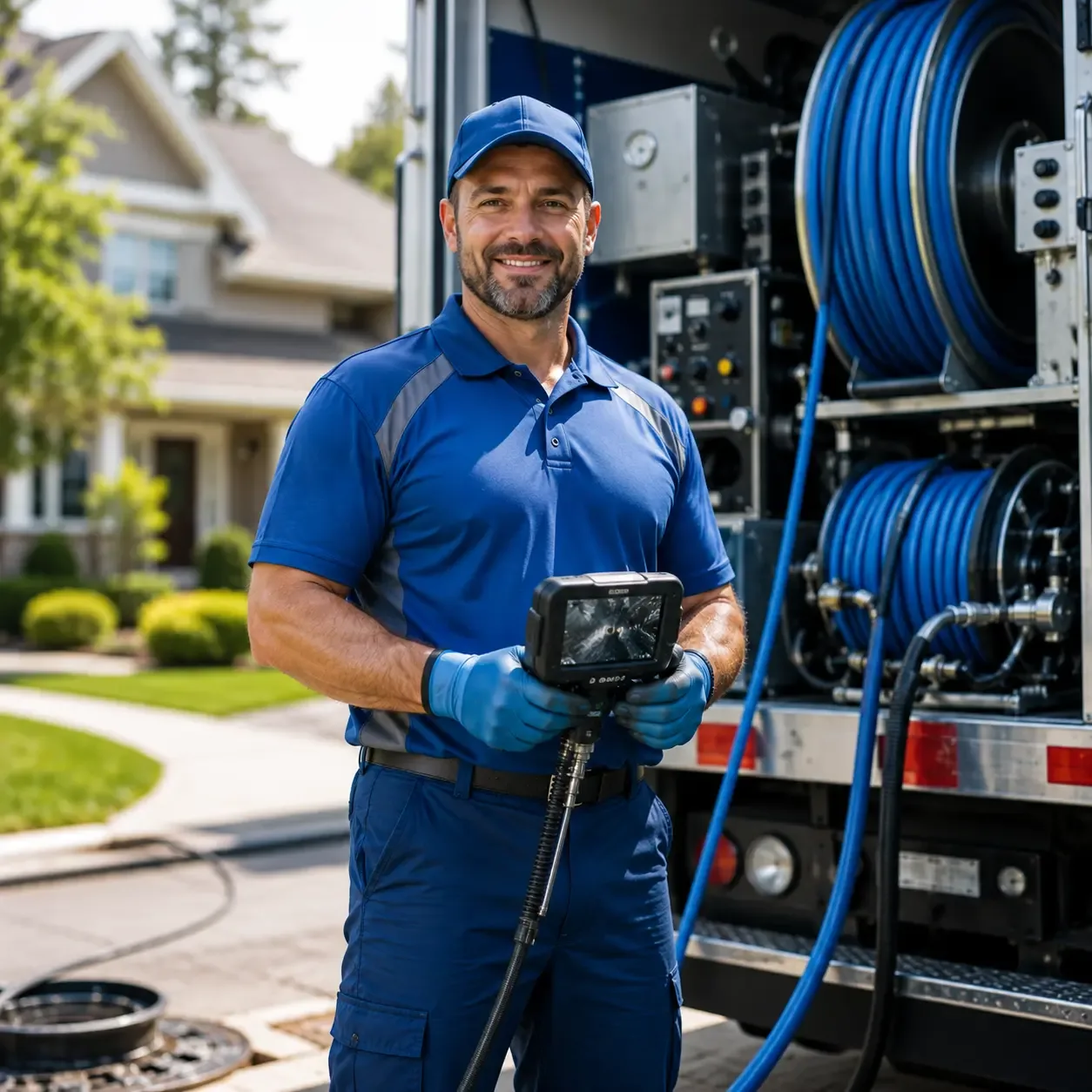 Local outdoor drain cleaning specialists in New Paris, OH